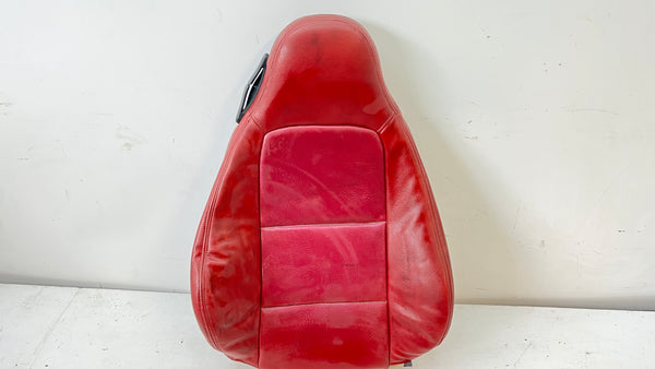 BMW Z3 Right/Passenger Side Front Seat Back Cushion Tanin Red *DAMAGED*