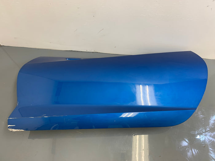 Chevrolet C7 Corvette Left/Driver Side Door Laguna Blue Tintcoat (G7H) 23462077 *DAMAGED*