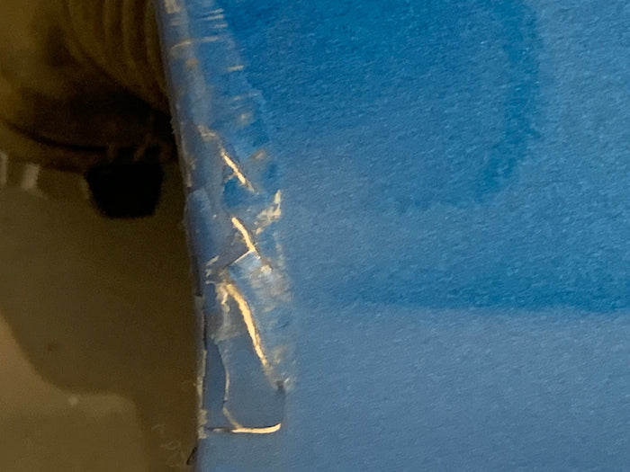 Chevrolet C7 Corvette Left/Driver Side Door Laguna Blue Tintcoat (G7H) 23462077 *DAMAGED*