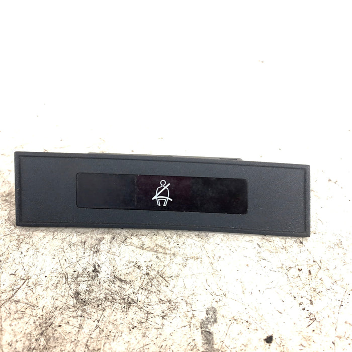 BMW E21 320I Seat Belt Safety Indicator Warning Light Trim 63311370282