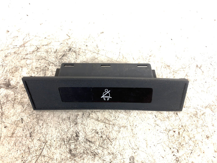 BMW E21 320I Seat Belt Safety Indicator Warning Light Trim 63311370282