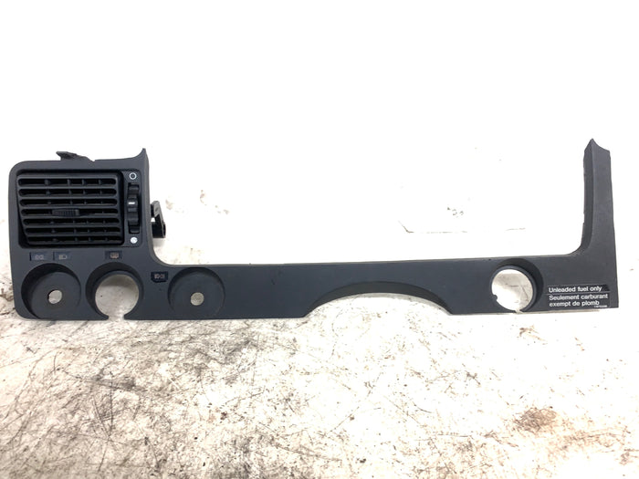 BMW E21 320I Lighting Table Dash Instrument Switch Panel 1366647 *Damaged*