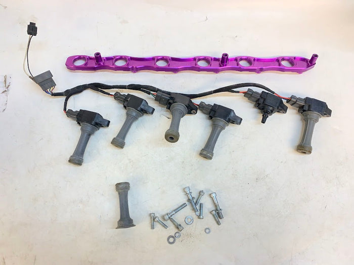 Nissan Stagea 260 RS C34 RB26DETT PRP R35 GTR Coil Pack Conversion w/ Brackets & Hardware