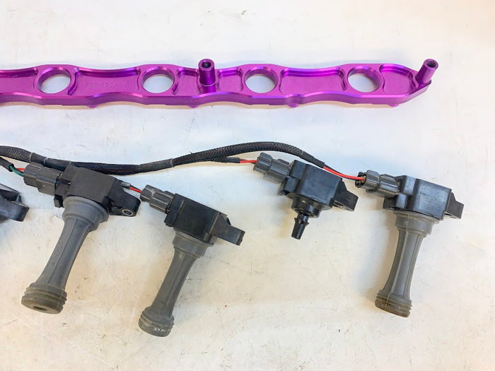 Nissan Stagea 260 RS C34 RB26DETT PRP R35 GTR Coil Pack Conversion w/ Brackets & Hardware
