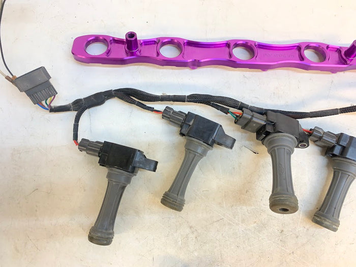 Nissan Stagea 260 RS C34 RB26DETT PRP R35 GTR Coil Pack Conversion w/ Brackets & Hardware