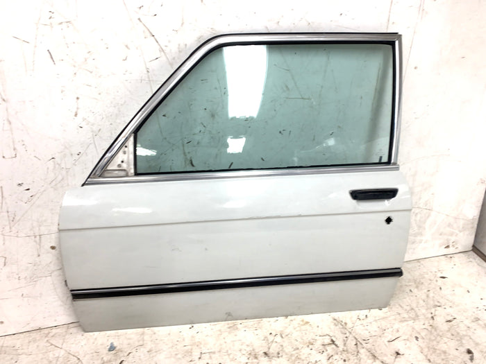 BMW E21 320i 323i 318i Left/Driver Side Door Alpine White (146)