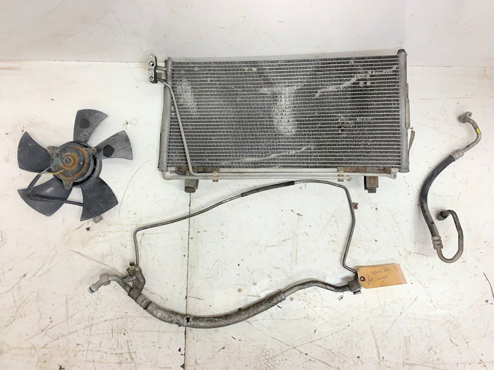 Nissan Stagea 260 RS C34 RB26DETT Air Conditioning Compressor Condenser Kit *DAMAGED*