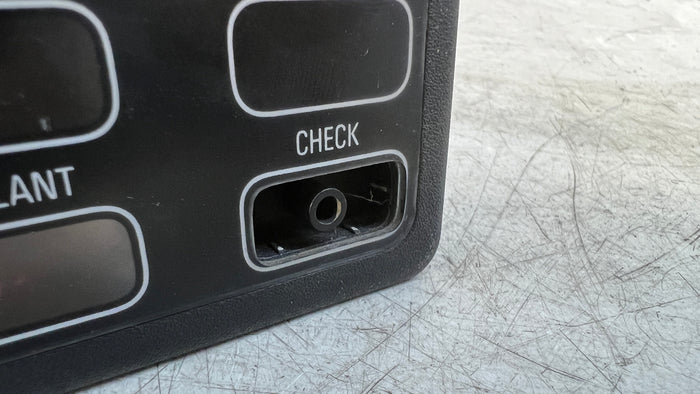 BMW E30 3 Series Check Control Panel 1380633 *DAMAGED*