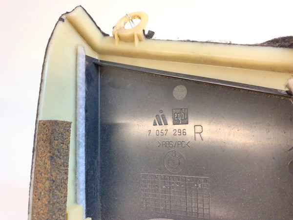 BMW E46 M3 330ci 328ci 325ci Coupe Center  Right B Pillar Trim Black 7057296 *Damaged*