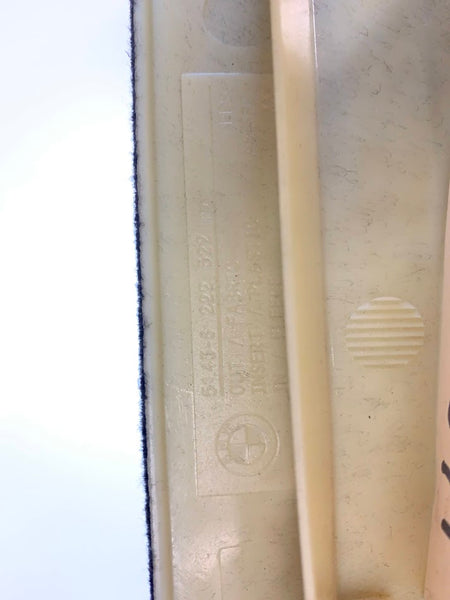 BMW E46 330ci 328ci 325ci 323ci Coupe Rear Right C Pillar Trim Black 51438222622 *Damaged*