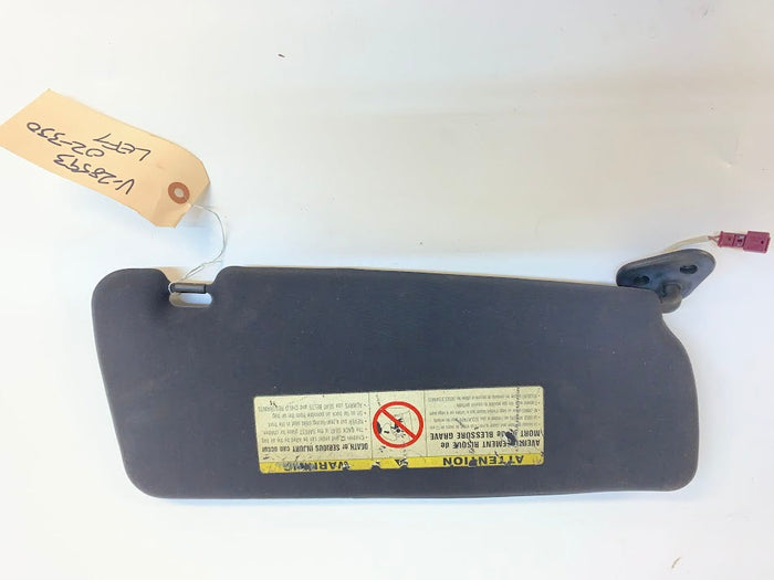 BMW E46 M3 M Sport/ZHP Coupe/Sedan/Wagon Right Side Black Cloth Sun Visor 	51167902803