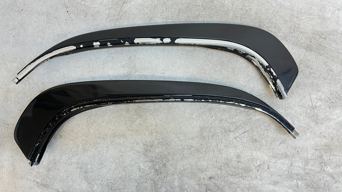 BMW E30 Sedan Left/Right C Pillar Moulding Pair Diamant Schwarz (181) 51131922331/51131922332