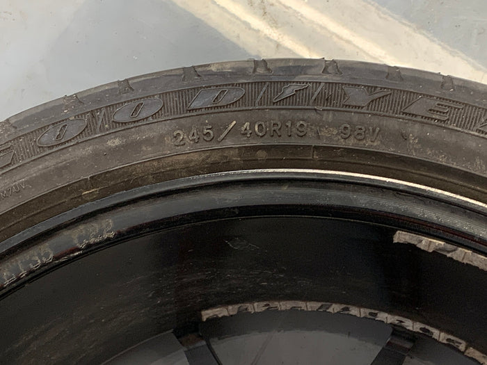 2015 Chevrolet Corvette C7 Front Aftermarket Wheels Pair 19 x 8.5