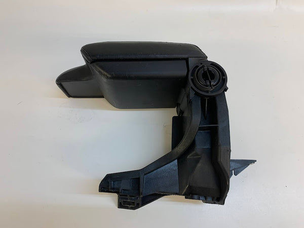 BMW E46 3 Series Black Leather Center Armrest Assembly 51168213678