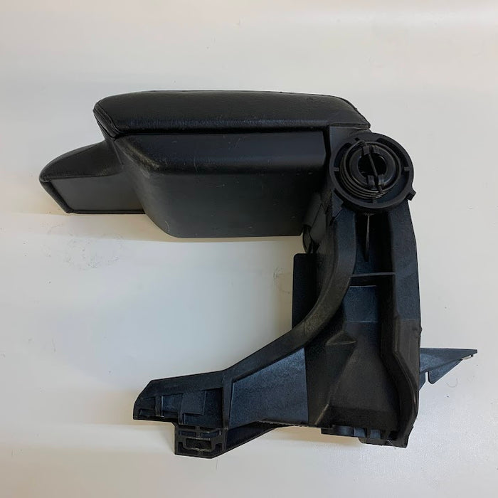 BMW E46 3 Series Black Leather Center Armrest Assembly 51168213678