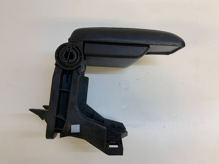 BMW E46 3 Series Black Leather Center Armrest Assembly 51168213678