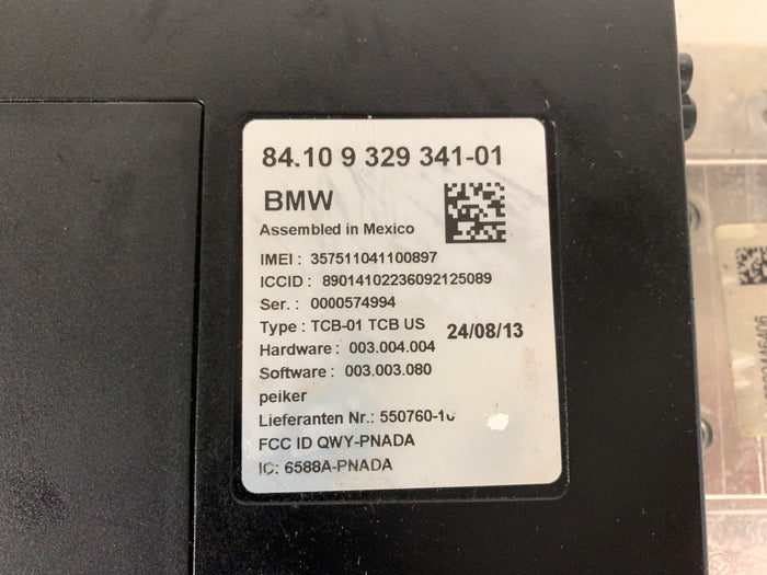 BMW F30 F31 F32 F33 F34 F36 3 & 4 Series Bluetooth Communication Control Module 9329341