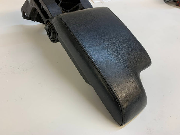 BMW E46 3 Series Black Leather Center Armrest Assembly 51168213678