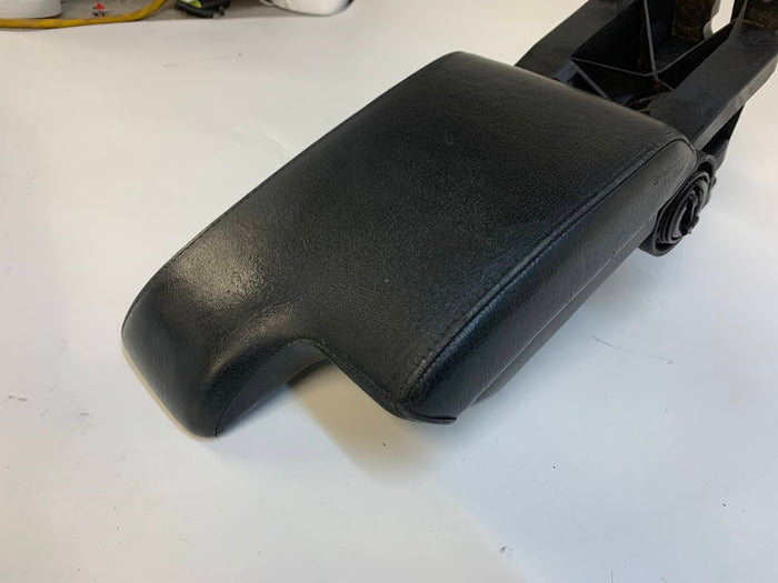 BMW E46 3 Series Black Leather Center Armrest Assembly 51168213678