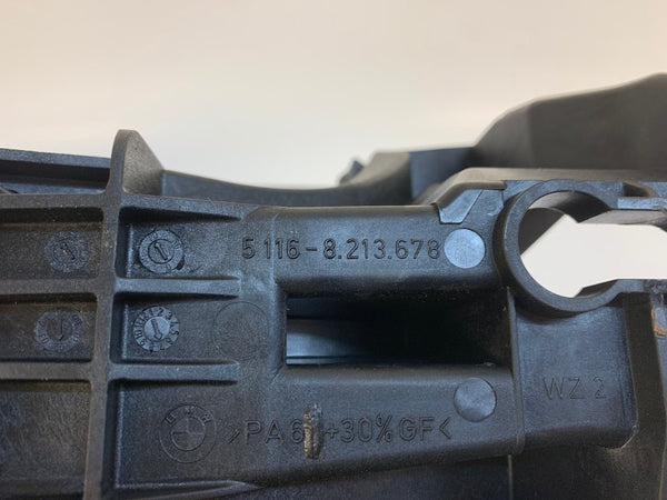 BMW E46 3 Series Black Leather Center Armrest Assembly 51168213678