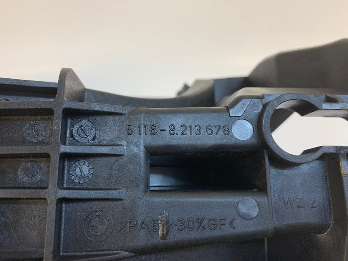 BMW E46 3 Series Black Leather Center Armrest Assembly 51168213678