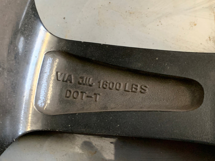 2015 Chevrolet Corvette C7 Rear Aftermarket Wheels Pair 19in x 12in *Damaged*