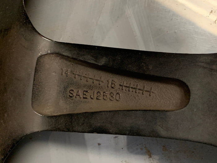 2015 Chevrolet Corvette C7 Rear Aftermarket Wheels Pair 19in x 12in *Damaged*