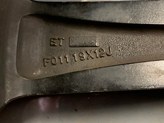 2015 Chevrolet Corvette C7 Rear Aftermarket Wheels Pair 19in x 12in *Damaged*