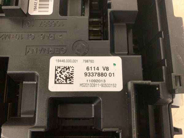BMW F30 F31 F32 F33 F34 F36 3 & 4 Series Trunk Power Distribution Fuse Box 9337880