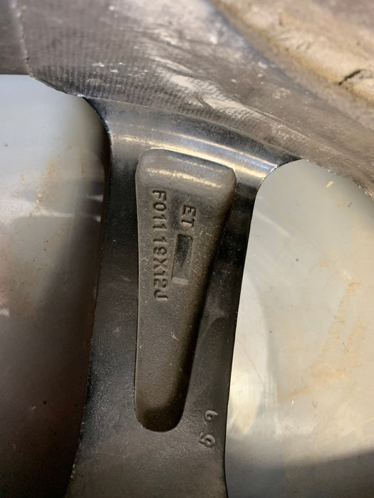 2015 Chevrolet Corvette C7 Rear Aftermarket Wheels Pair 19in x 12in *Damaged*