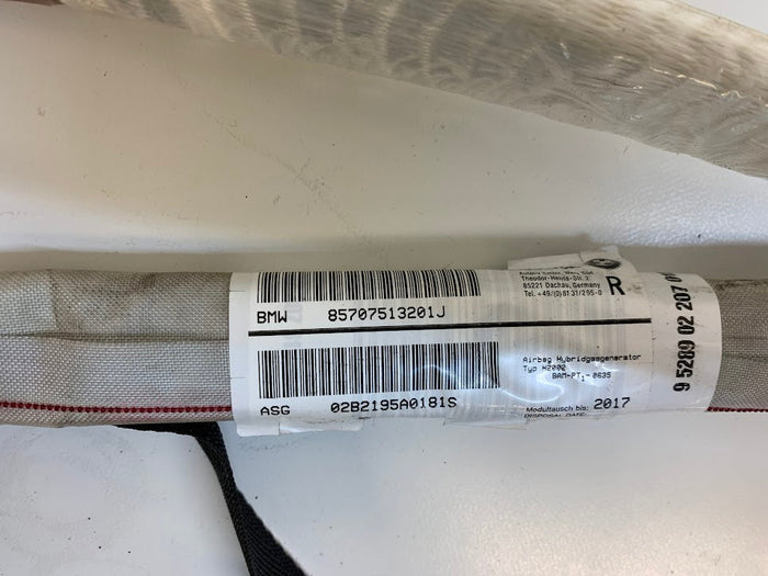 BMW E46 M3 330ci 328ci 323ci 325ci Coupe Right/Passenger Side Roof Curtain Airbag 72127495450