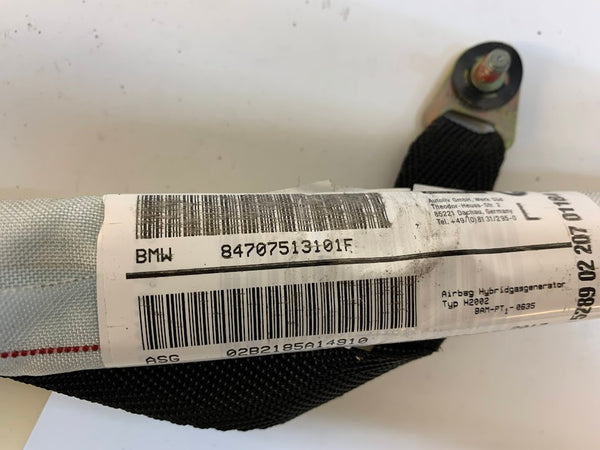 BMW E46 M3 330ci 323ci 328ci 325ci Coupe Left/Driver Side Roof Curtain Airbag 72127495449