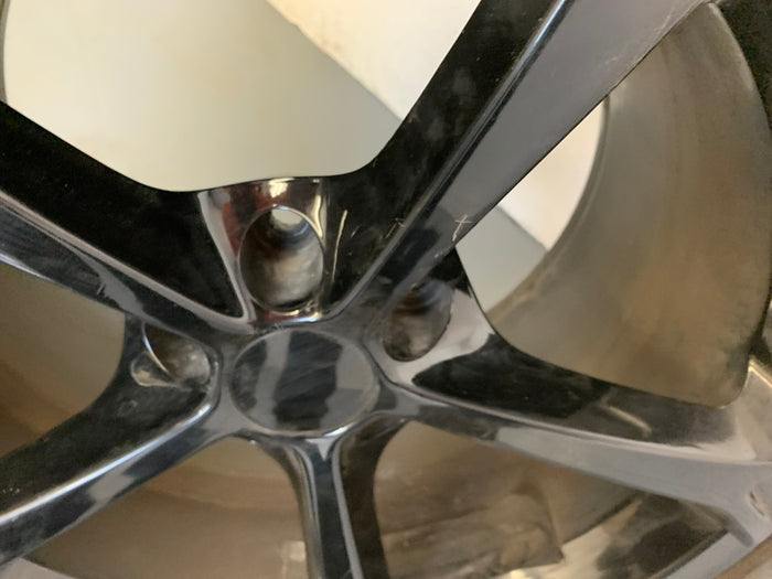 2015 Chevrolet Corvette C7 Rear Aftermarket Wheels Pair 19in x 12in *Damaged*