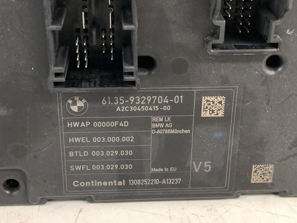 BMW F30 F31 F32 F33 F34 F36 3 & 4 Series Rear Trunk Body Control Module/BCM 9329704