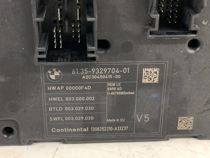 BMW F30 F31 F32 F33 F34 F36 3 & 4 Series Rear Trunk Body Control Module/BCM 9329704