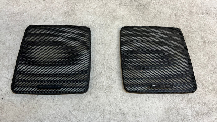 BMW E30 3 Series Coupe Sedan Rear Parcel Shelf Speaker Trims Pair 65131381467