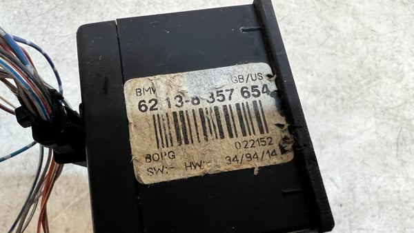 BMW E30 325i 323i 320i 318i Climate Screen Display On Board Computer 7 Button OBC 8357654 *Unknown Pixels*