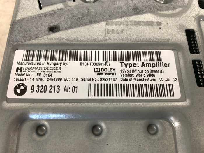 BMW F30 F31 F32 F33 F34 F36 3 & 4 Series Pre-LCI Harman Kardon Amplifier 9320213