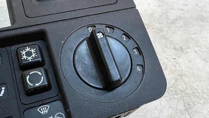 BMW E30 325i 323i 320i 318i Climate Control Switch Panel 6 Button OBC 64111385879