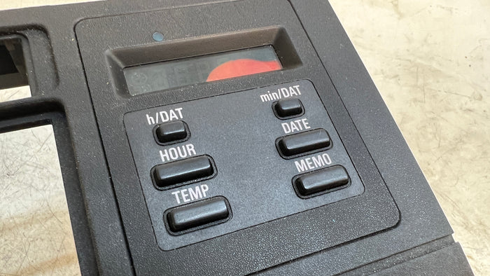 BMW E30 325i 323i 320i 318i Climate Control Switch Panel 6 Button OBC 64111385879