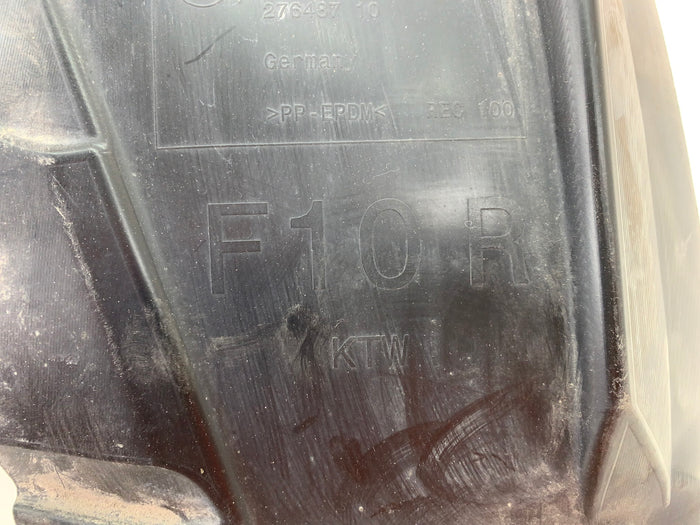 BMW F10 550xi 535xi Front Right Wheel Fender Liner Shield 7186728 *Damaged*