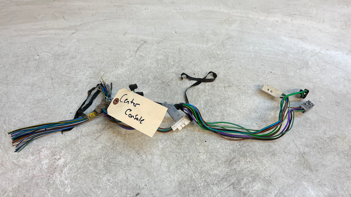 BMW E30 3 Series Center Console Wiring Harness Cut