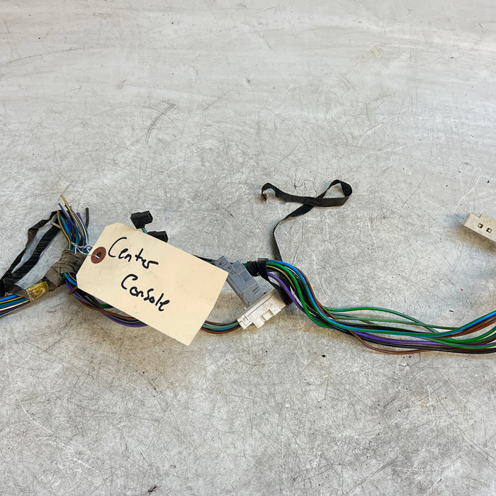 BMW E30 3 Series Center Console Wiring Harness Cut