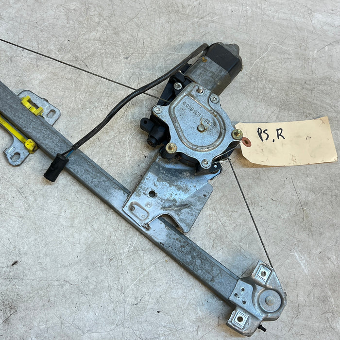 BMW E30 3 Series Sedan Touring Late Model Right/Passenger Side Rear Window Regulator & Motor 1935640