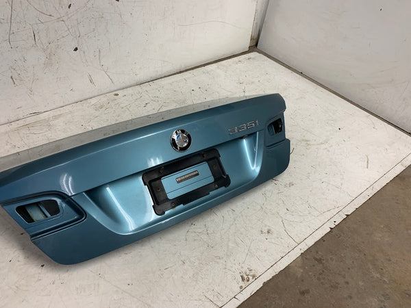 BMW E92 335i 328i M3 Pre-LCI Trunk Lid Atlantic Blue (A13)