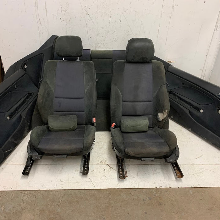 BMW E46 Coupe Zhp Alcantara Seats Set *INCOMPLETE*