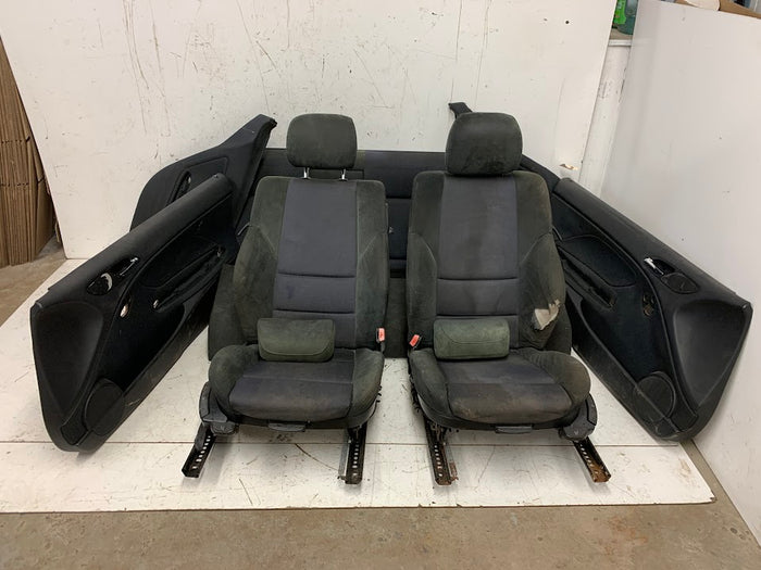 BMW E46 Coupe Zhp Alcantara Seats Set *INCOMPLETE*