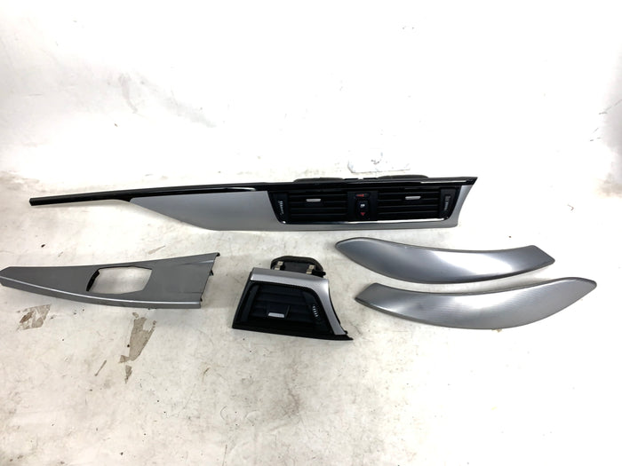 BMW F32 F33 435xi 428xi 440xi 430xi M Sport Glacier Silver Interior Trim Set