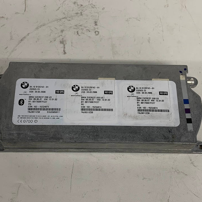 BMW E60 M5 Bluetooth Telematics Control Module 84109120742