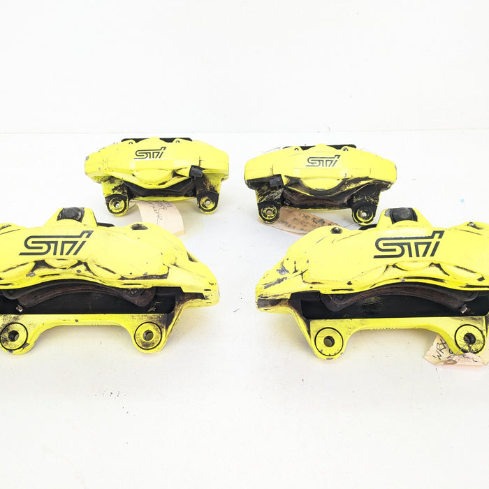 2018 2019 2020 2021 Subaru VA WRX STI Front & Rear Brembo Brake Caliper Set